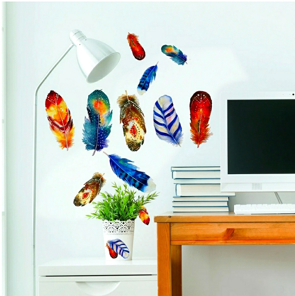 Main Street FEATHERS WALL decor